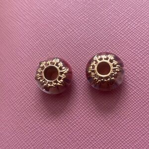 Pandora Rose gold pink Murano (Both included)